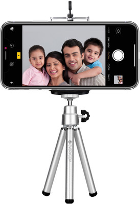

Everycom Extendab Tripod(Silver, Supports Up to 500 g)