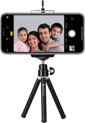

Everycom Extendabl Tripod(Black, Supports Up to 500 g)