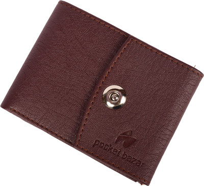 

pocket bazar Girls Casual Brown Artificial Leather Wallet(6 Card Slots)