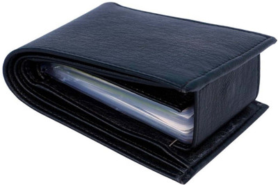 

ibex Men Tan Artificial Leather Wallet(7 Card Slots), Black