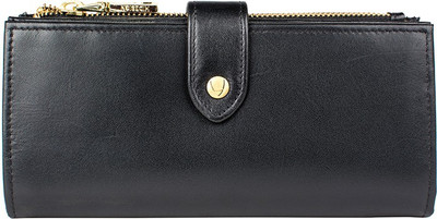 

Hidesign Women Formal Black Genuine Leather Wallet(1 Card Slot)