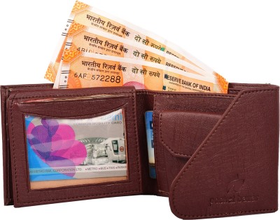 pocket bazar Girls Casual Brown Artificial Leather Wallet(5 Card Slots)