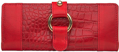 

Hidesign Women Casual Red Genuine Leather Wallet(1 Card Slot)