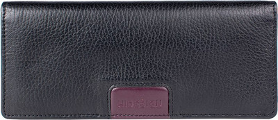 

Hidesign Women Casual Black Genuine Leather Wallet(1 Card Slot)
