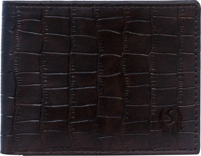 

SAMTROH Men Brown Artificial Leather Wallet(6 Card Slots)