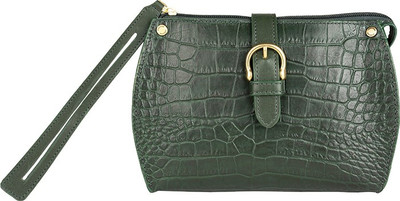 

Hidesign Women Casual Green Genuine Leather Wallet(1 Card Slot)