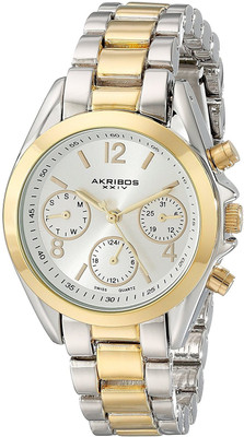 

Akribos XXIV Silver15993 Akribos XXIV Women's AK809TTG Two-Tone Watch Watch - For Women