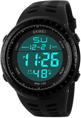 

Fanmis Green17583 Fanmis Mens Sport Watch Multifunction Digital Waterproof Alarm Stopwatch Wristwatch Black Watch - For Men
