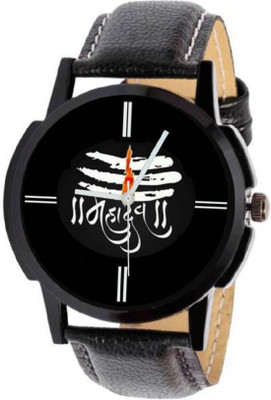 

Aaradhya Fashion MAHADEV 01404 Print Black Dial Analogue Watch - For Men