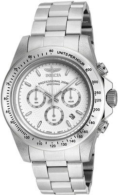 

Invicta White 16680 Invicta Men's 18389 Speedway Stainless Steel Bracelet Watch Watch - For Men