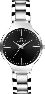 

AUREX AX-LR111-BKC Black Dial Watch - For Women