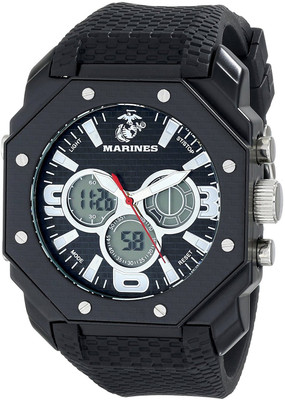 

Wrist Armor black12075 Wrist Armor Men's 37100011 C28 Analog-Digital Display Quartz Watch with Black Silicone Strap Watch - For Men