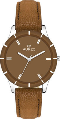 

AUREX AX-LR101-BRBR Analog Brown Dial Watch - For Women