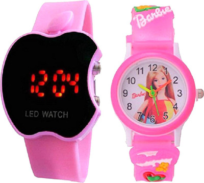 

Faas Pink Apple Digital & Analogue Combo (FW-0147) Watch - For Boys & Girls