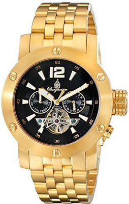 

Burgmeister Black15891 Burgmeister Men's BM329-229 Analog Display Automatic Self Wind Gold Watch Watch - For Men