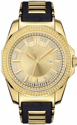 

JBW gold21918 JBW Men's J6332A Regal Diamond Black Rubber Band Watch Watch - For Men