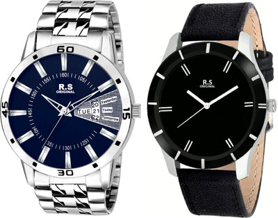 

R S Original RSO-3099 DAY AND DATE BLUE WATCH FOR MEN Watch - For Men