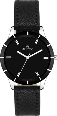 Aurex AWESOME BLACK DIAL Analog Watch  - For Women