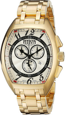 

Invicta champagne 17709 Invicta Men's 17281 Reserve Analog Display Swiss Quartz Gold Watch Watch - For Men