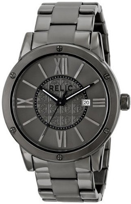 

Relic Grey9039 Relic Men's ZR11998 Payton Men's Gunmetal-Tone Bracelet Watch Watch - For Men