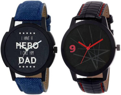 PMAX HERO DAD AND LEATHER RED NEW STYLISH FOR Watch - For Men