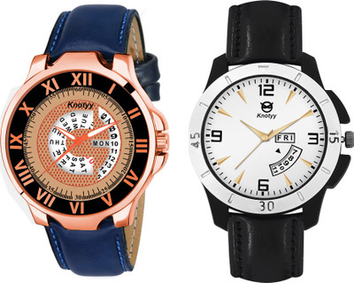 

Knotyy KNTYM22-M15 Day and Date Watch - For Men