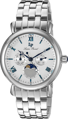 

Lucien Piccard silver20961 Lucien Piccard Men's LP-40007-22S Sierra Analog Display Quartz Silver Watch Watch - For Men
