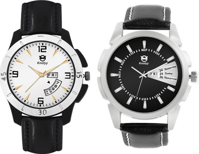 

Knotyy KNTYM22-M14 Day and Date Watch - For Men