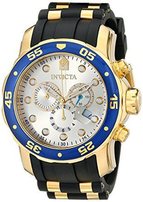 

Invicta Silver 14478 Invicta Men's 17880 Pro Diver Analog Display Swiss Quartz Black Watch Watch - For Men