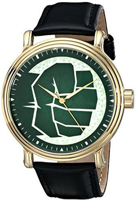 

Marvel Multicolour14439 Marvel Men's W001772 The Avengers Hulk Analog-Quartz Black Watch Watch - For Men
