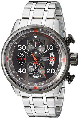 

Invicta Grey12468 Invicta Men's 17204 AVIATOR Stainless Steel Casual Watch Watch - For Men