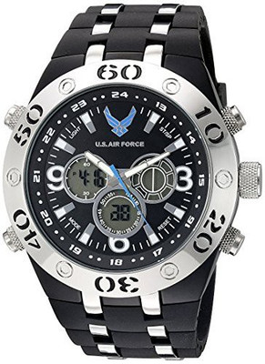 

Wrist Armor Black 16530 Wrist Armor Men's 37300007 Analog-Digital Display Quartz Black Watch Watch - For Men