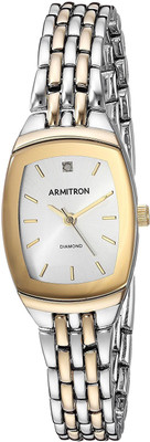 

Armitron Silver12507 Armitron Women's 75/5195SVTT Diamond Accented Dial Two-Tone Bracelet Watch Watch - For Women