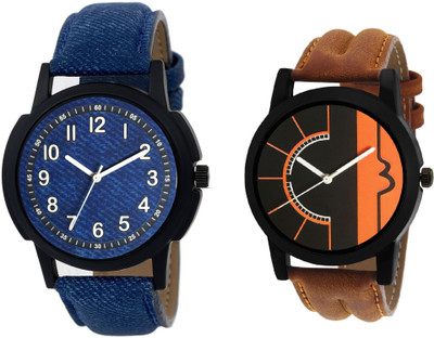 

KNACK KG51SP latest combo of blue and brown professional watch for Boys and Girls Watch - For Boys