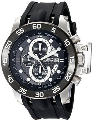 

Invicta Black 16629 Invicta Men's 19251 I-Force Stainless Steel Watch With Black Synthetic Band Watch - For Men