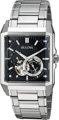 

Bulova Black25266 Bulova Men's Automatic Stainless Steel Casual Watch, Color:Silver-Toned (Model: 96A194) Watch - For Men