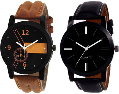 

PMAX LEATHER BROWN AND BLACK NEW STYLISH FOR Watch - For Men