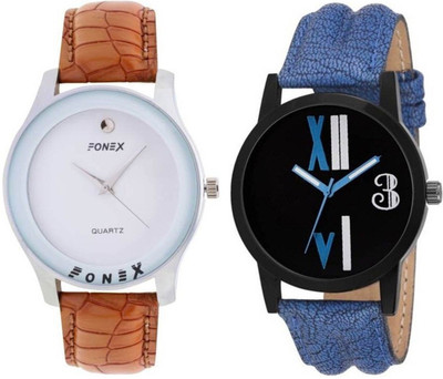 

Fonex White dial & Black Dial Analog Watch For Men , Boys Watch - For Boys