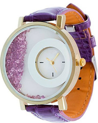 

Septem IDEAL Stylist Diamond Analogue PINK Color Women's Watch - For Women Watch - For Women
