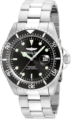 

Invicta black21708 Invicta Men's 'Pro Diver' Quartz Stainless Steel Casual Watch (Model: 22047) Watch - For Men