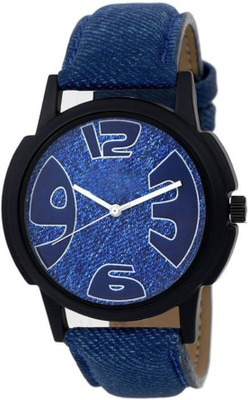 

Miss Perfect latest chronograph pattern attractive (blue) genuine leather belt watch for Men and Women Watch - For Boys & Girls Watch - For Boys