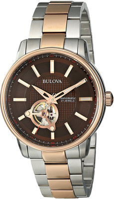 

Bulova Brown13620 Bulova Men's 98A140 Analog Automatic Mechanical Stainless Steel Silver Watch Watch - For Men