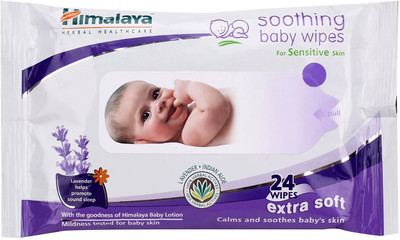 

Himalaya Soothing Baby Wipes(24 Pieces)