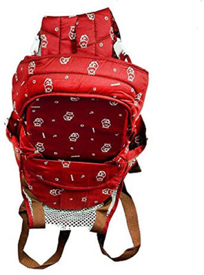 

RIMJHIM TOYS Adjustable Hands-Free 6-In-1 Baby Carrier , Baby Carry Bag 1161 Baby Carrier(Red, Front Carry facing in)