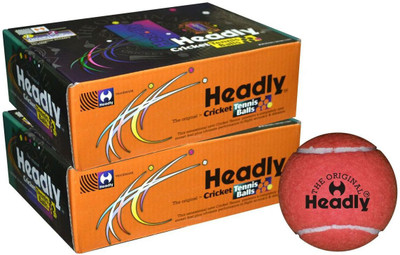 

Headly Light Cricket Tennis Ball(Pack of 12, Maroon)