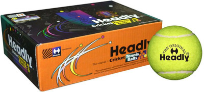 

Headly Heavy Cricket Tennis Ball(Pack of 6, Yellow)
