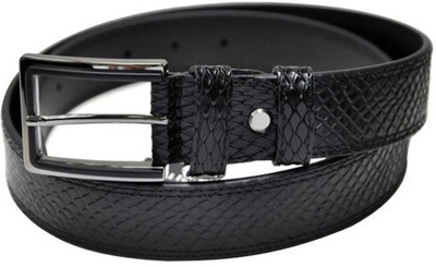 

Orolyf Men Casual Black Genuine Leather Belt