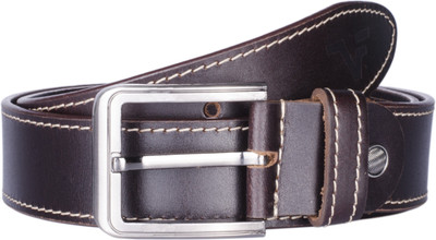

Vener Fabica Men Casual, Evening, Formal, Party Brown Genuine Leather Belt, Dark brown