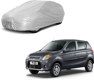 Furious3D Car Cover For Maruti Suzuki Alto 800 (Without Mirror Pockets)(Silver)