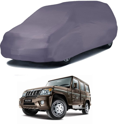Mobik Car Cover For Mahindra Bolero (Without Mirror Pockets)(Grey)